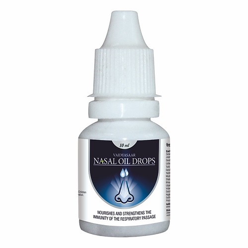 Buy Vaidyasaar Nasal Oil Drops at best price From HerbTib