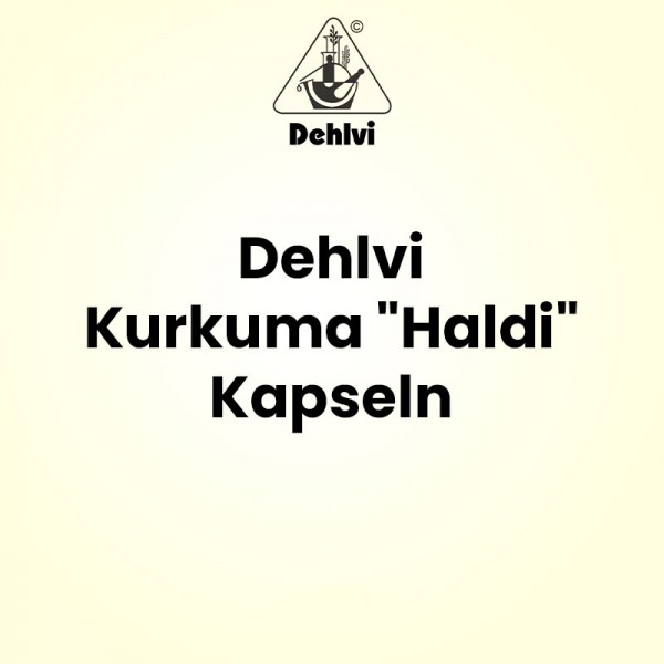 Dehlvi Kurkuma "Haldi" Kapseln Dehlvi Kurkuma "Haldi" Kapseln