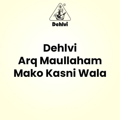 Dehlvi Arq Maullaham Mako Kasni Wala