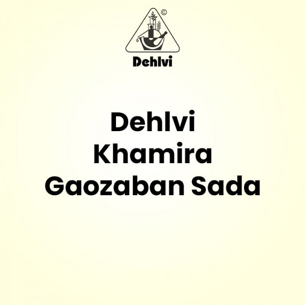 Dehlvi Khamira Gaozaban Sada Dehlvi Khamira Gaozaban Sada