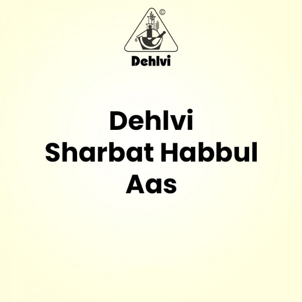 Dehlvi Sharbat Habbul Aas