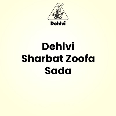 Dehlvi Sharbat Zoofa Sada